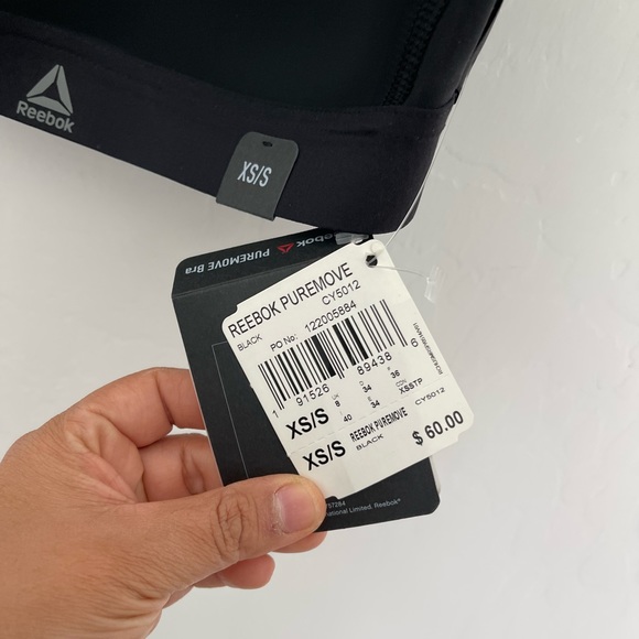 REEBOK Reebok PureMove Bra Motion Sense Size XS NWT - Picture 4 of 5